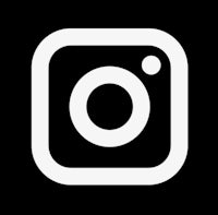 the instagram logo on a black background